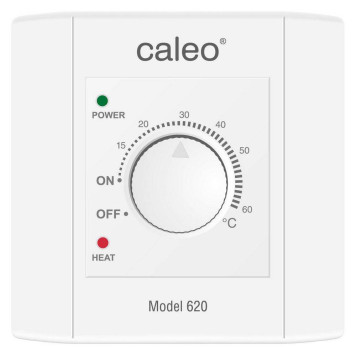 Терморегулятор CALEO 620 встраиваемый аналоговый, 3,5 кВт
