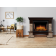 Портал Firelight Forte Wood 30 камень коричневый, шпон темный дуб