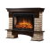Портал Firelight Forte Wood 30 камень коричневый, шпон темный дуб