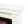 Портал Firelight Forte 25S камень белый, шпон белёный дуб
