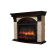 Портал Firelight Torre 25S камень слоновая кость, шпон венге