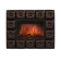 Портал Firelight Crystal 30 тёмная экокожа