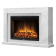 Портал Firelight Simple 25 белый мрамор