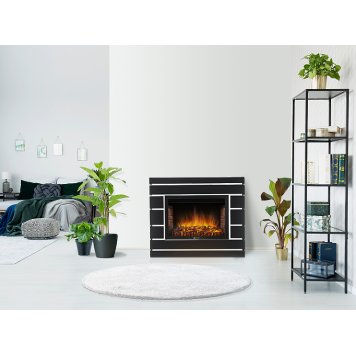 Портал Firelight Moderno 30 шпон чёрный дуб-3