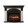 Портал Firelight Torre 25S камень белый, шпон венге