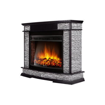 Портал Firelight Scala 25 сланец скалистый серый, шпон венге-1