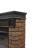 Портал Firelight Bricks Wood 25 камень темный, шпон венге