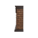 Портал Firelight Bricks Wood 25 камень темный, шпон венге