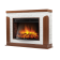 Портал Firelight Prestigio 30 камень белый, шпон дуб
