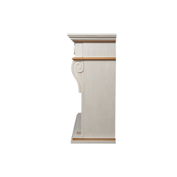 Портал Firelight Vittoriano 30 Белёный дуб с золотой патиной-2