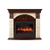 Портал Firelight Torre 26/30U (угловой) камень слоновая кость, шпон темный дуб