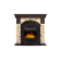 Портал Firelight Torre Classic камень сланец натуральный, шпон венге