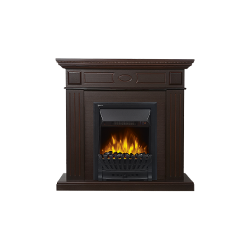 Портал Firelight Bianco Classic шпон темный дуб