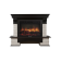 Портал Firelight Forte 30S камень белый, шпон темный дуб