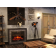 Портал Firelight Loft 30 камень черный, черная эмаль