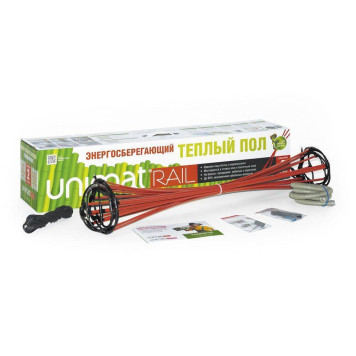 Стержневой теплый пол UNIMAT RAIL 130 Вт/м2, 1 кв м