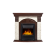 Портал Firelight Torre Classic камень белый, шпон темный дуб