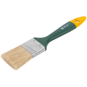 Кисть флейцевая Контур, натур.светлая щетина, пластиковая ручка 1,5 (38 мм)-1