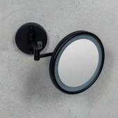 Colombo  Fashion Mirrors Косметическое зеркало с подсветкой, цвет: черный. В9954.NE