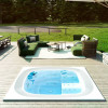 Jacuzzi Enjoy Минибассейн 250x250x98 см, на 6 человек, 38 форсунок, 15 аэро, цвет акрила Porcelain. 423630012, 94428710, 944503052, 903001872