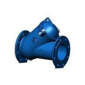 Клапан обратный шаровой, фланцевый, DN50, PN10, корпус чугун, шар : сталь, покрытие нитрил