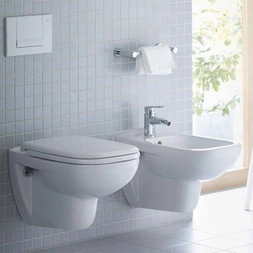 Duravit D-Code Сиденье для унитаза, петли: пластик с микролифтом, цвет: Белый-2