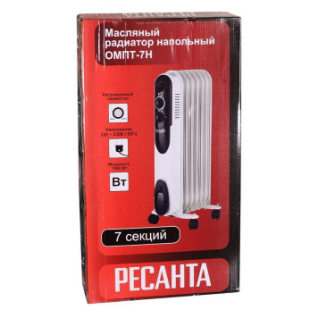 Радиатор масляный РЕСАНТА ОМПТ- 7Н-5