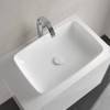 VilleroyBoch Artis Раковина 58х38.5х12.5см., накладная, без отв., без перелива, TitanCeram, цвет: альпийский белый. 41725801