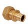 Переход Hoobs с накидной гайкой на плоское уп. 20x2.8-G1/2. HB-PEXNG-202812