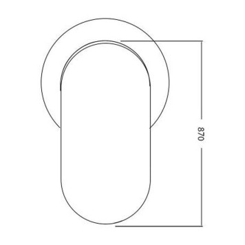 AZZURRA LINEA Смеситель встроенный с внутренней частью, хром-1