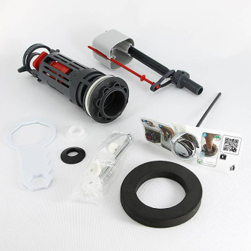 Комплект Wirquin сливной двухрежимный механизм ONE 3/6 L заливной клапан Kompact 1/2-1