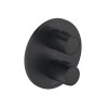 Duravit Thermostatic Смеситель для душа, настенный, термостатический, цвет: черный матовый. TH4200008С46