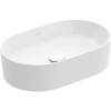 VilleroyBoch Collaro Раковина накладная, 56x36х14.5см., без отв., цвет: альпийский белый. 4A195601