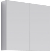 AQ MC.04.08 МС Шкаф зеркальный с двумя дверьми, белый, 800х700х150 мм MC.04.08