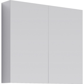 AQ MC.04.08 МС Шкаф зеркальный с двумя дверьми, белый, 800х700х150 мм MC.04.08