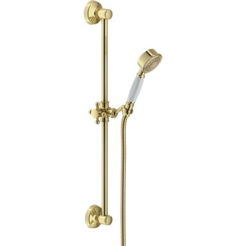 AD140/48GDP душевой гарнитур 60 см 1jet, золото AD140/48GDP