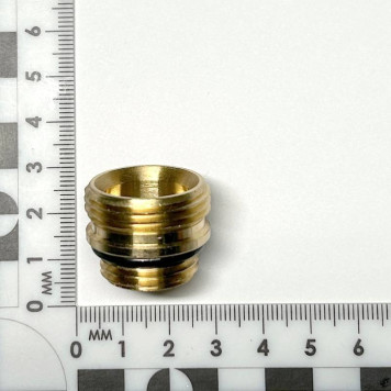 Ниппель редукционный 1/2 х 3/4 ЕК с прокладкой O-RING-4