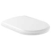 VilleroyBoch Hommage Сиденье с крышкой для унитаза, SoftClose, цвет: белый/нержавеющая сталь. 8809S1R1