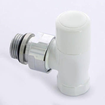 Вентиль обратный Carlo Poletti New-Smart угловой НВ 1/2 цвет белый-1
