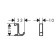Hansgrohe WallStoris Крючок узкий, цвет: матовый черный. 27929670