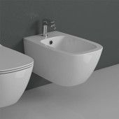 GLOBO Genesis Биде подвесное 55х36 см, с 1отв для смесителя, с креплением, цвет: белый. GNS09.BI*1