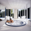 Jacuzzi Alimia PRO бассейн D237х98см., на 6-7человек, 28 форсунок, аэрофорсунки 16шт, подсв., автонаполнение, цвет Porcelain,. 423630012, 94428710, 944411852, 903001712