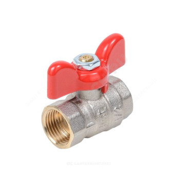 Кран шар лат Стандарт нк Ду15 Ру40 м/м полн баб Dist Н311Б-1