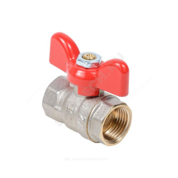 Кран шар лат Стандарт нк Ду15 Ру40 м/м полн баб Dist Н311Б-3