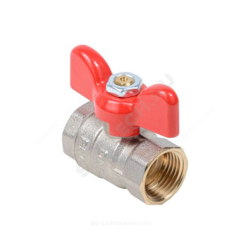 Кран шар лат Стандарт нк Ду15 Ру40 м/м полн баб Dist Н311Б-7