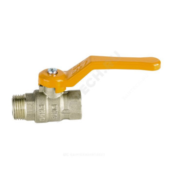 Кран шар лат газ Стандарт Ду20 Ру40 м/р полн рыч Dist 422Р-3