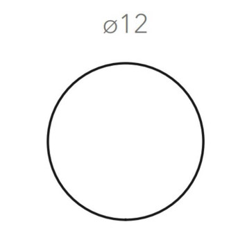 ADJ Круглый костер, D12 см., цвет: белый/панна котта-7