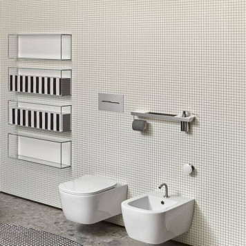 Antonio Lupi Komodo Биде подвесное, 54х36,6см, 1 отв под смеситель, цвет: белый глянец-6