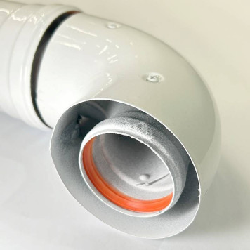 Комплект коаксиального дымохода ARDERIA D60/100 АНТИЛЕД, универсальный, 1,0м-1