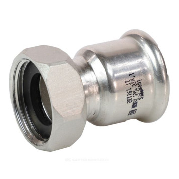 Муфта нерж AISI316L Дн35х1 1/2 Ру16 пресс/нак/г Inoxpres RM 183035002